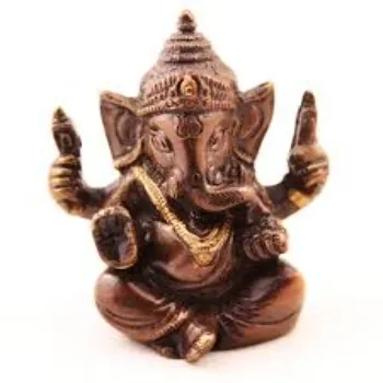 Copper Ganesha Statue 